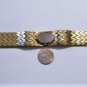 Vintage Rare Bulova 1970s N6 Gold Plated Mesh Band Mechanical Watch