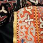 Antique Large Uzbek Susani Dowry Embroidered Altar Table Cover 19th Century