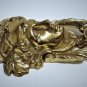Vintage Roman Style Cast Brass Doorknocker