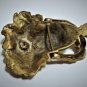 Vintage Roman Style Cast Brass Doorknocker