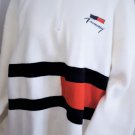Vintage Tommy Hilfiger Expedition Large Logo Flag Fleece Pullover 2XL