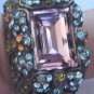 Lot of 2 Heidi Daus Rings Both Size 9.5