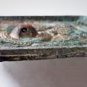 Antique Chinese Two Phoenix Bronze Mirror 9.5 CM