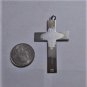 Vintage Ornate Florentine Sterling Silver Crucifix Cross Pendant