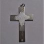 Vintage Ornate Florentine Sterling Silver Crucifix Cross Pendant
