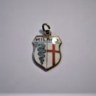 Vintage 800 Silver Travel Souvenir Bracelet Charm or Pendant Milano, Italy
