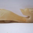 Antique Chinese Carved Han Style Jade Dragon Belt Hook