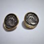Vintage MMA Ancient Greek Coin Reproduction Clip On earrings