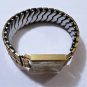 Vintage Benrus 14K Tank Watch GF Stretch Band