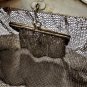 Edwardian Sterling Silver Mesh Ornate Bag Orig Coin Purse Carter, Hale & Co.