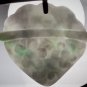 Vintage Chinese Jadeite 14K Bail Large Flowered Basket Pendant