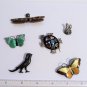 Sterling Silver Collection Repair Lot 6 Brooches Danish Norway Navajo Victorian