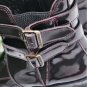 Dr Martens FLORA II Cherry Arcadia Leather Boots US Women 10 EU 42 NIB