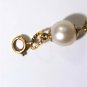 Victorian/Edwardian Natural Sea Pearls w Twist Links & Teardrops 14K Bracelet