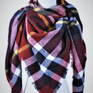 New Tartan Plaid Soft Woven Wrap Scarf Shawl