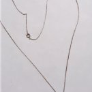 Vintage Sterling 925 Red Jade Carnelian Heart Pendant Necklace 23"