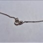 Vintage Sterling 925 Red Jade Carnelian Heart Pendant Necklace 23"
