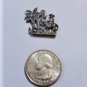 Vintage Sterling Silver Travel Souvenir Bracelet Charm or Pendant Curacao