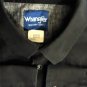 Vtg Wrangler NFR Print on Black Western Rockabilly Black Snap Rodeo Shirt XL