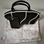 Bodhi Mini Black with White Piping Trim Bowling Bag