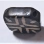 Antique Pumtek Pyu Diamond Tabular Cross Opalized Fossil Palm Wood Bead 23 mm
