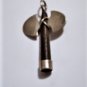 Vintage Sterling Silver French Double Head Axe Charm or Pendant