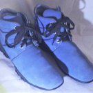 Vintage Cole Haan Blue Suede Y2K Style Bootie Boots Size 10