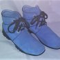Vintage Cole Haan Blue Suede Y2K Style Bootie Boots Size 10