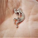 Vtg Sterling Silver Kokopelli Flute Dancer Bracelet Charm or Necklace Pendant