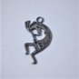 Vtg Sterling Silver Kokopelli Flute Dancer Bracelet Charm or Necklace Pendant