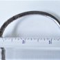 Vtg Sterling Silver Jamaica W Indies Handmade Terminal Ends Cuff Bracelet 47.8 G