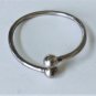 Vtg Sterling Silver Jamaica W Indies Handmade Terminal Ends Cuff Bracelet 49.2 G