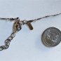 Vtg Sterling Silver Adina Reyter MODERNIST Hammered Ring Pendant Necklace