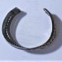 Antique Coin Silver Harvey Old Pawn Navajo Cuff Bracelet