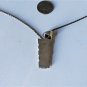 Vtg Sterling Silver Southwest Zuni Opal Inlaid Pendant Necklace 24"