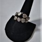 Vintage Sterling Silver Modernist Brutalist Artisan Ring Size 9