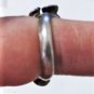 Vintage Sterling Silver Modernist Brutalist Artisan Ring Size 9