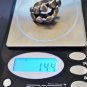 Vintage Sterling Silver Modernist Brutalist Artisan Ring Size 9