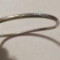 Vintage Sterling Silver W Indies Jamaican Elephant Head Terminal Cuff Bracelet
