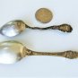 Antique Sterling Silver INDIANA Souvenir Spoons Soldier's & Sailor's Memorial