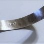 Vintage Sterling Silver Hawaii Sea Turtles Stamped Handmade Bangle Bracelet