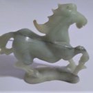 Antique Chinese Nephrite Jade Galloping Horse Statue Sculpture