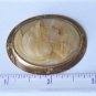 Antique Victorian 14K Mother Pearl Carved Greek Classical Bust Cameo Pin Brooch
