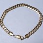 Vintage ITALY 14K Unisex Cuban Link Bracelet Lot 7-5/8"