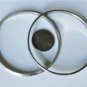 Vintage Southwest Navajo Tribal Sterling Silver Bangle Bracelet Lot of 2