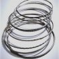 Vintage Sterling Silver OLD MEXICO Assorted Thin Bangle Bracelets Lot of 8