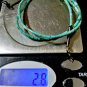 Vtg Sterling Silver Southwes Navajo Turquoise Heishi Necklace Lot 17"
