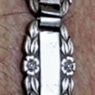 Vintage Sterling Silver Forget-Me-Not Links Name Bracelet Lot