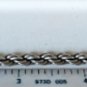 Vintage Sterling Silver Thick Rope Chain Bracelet Lot 7-1/8"