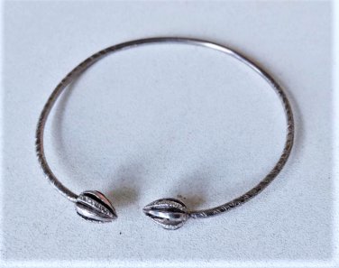 Vintage Sterling Silver West Indies Jamaica Handmade Cuff Bracelet Lot